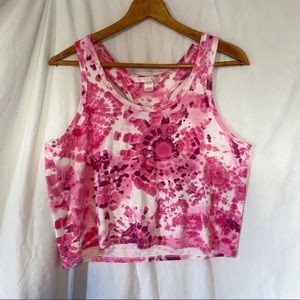 Victoria’s Secret Tie-Dye Cropped Tank Top